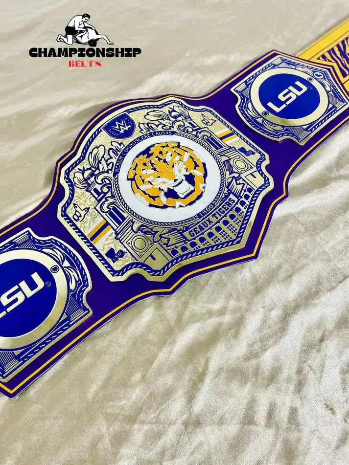 LSU Geaux Tigers Championship Belt: Show Your Team Pride