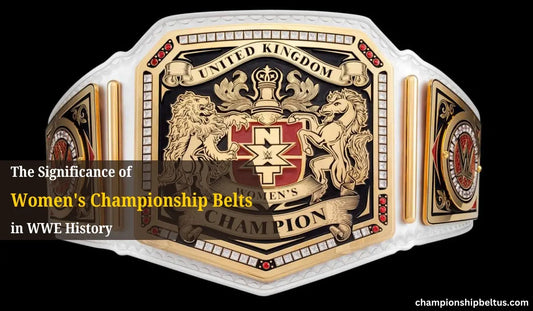 Women's championship belts in WWF history symbolize empowerment and recognition of female athletes' contributions to wrestling.