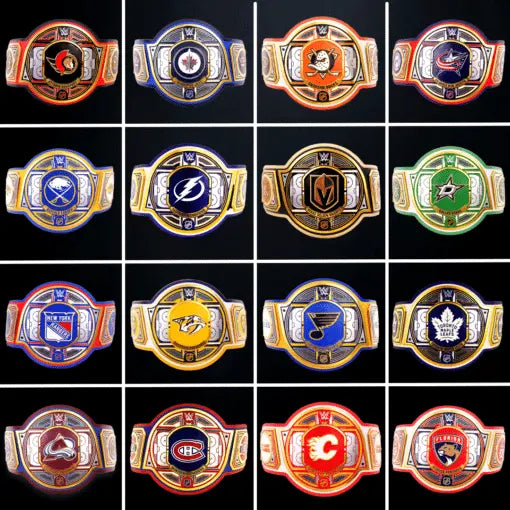 WWE x NHL Wrestling Title Belts: A Perfect Fusion of Wrestling & Hockey