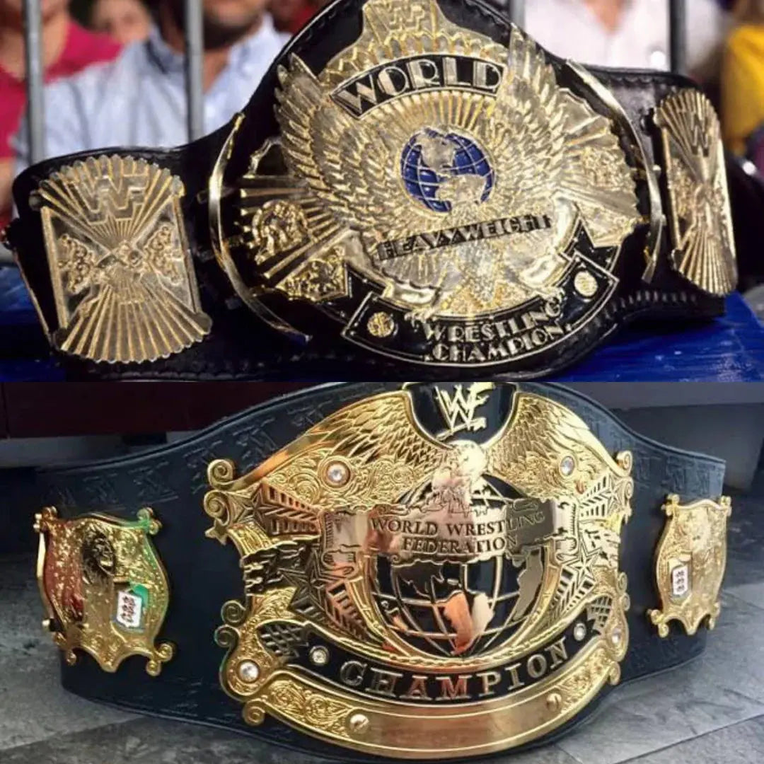 WWF Championship belts Heavyweight wrestling belts World wrestling federation champions belt