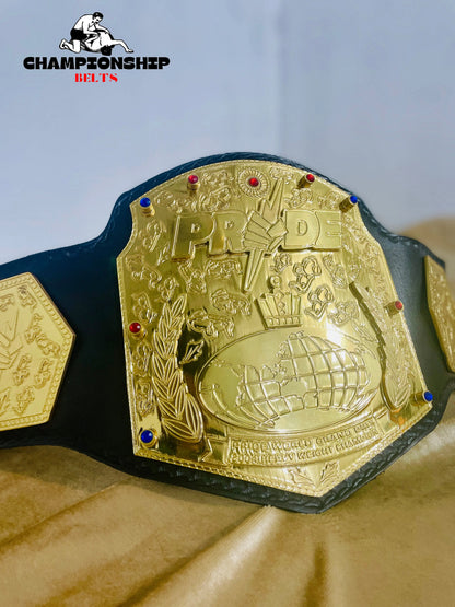 Pride Grand Prix Heavyweight Championship Wrestling Replica title Belt