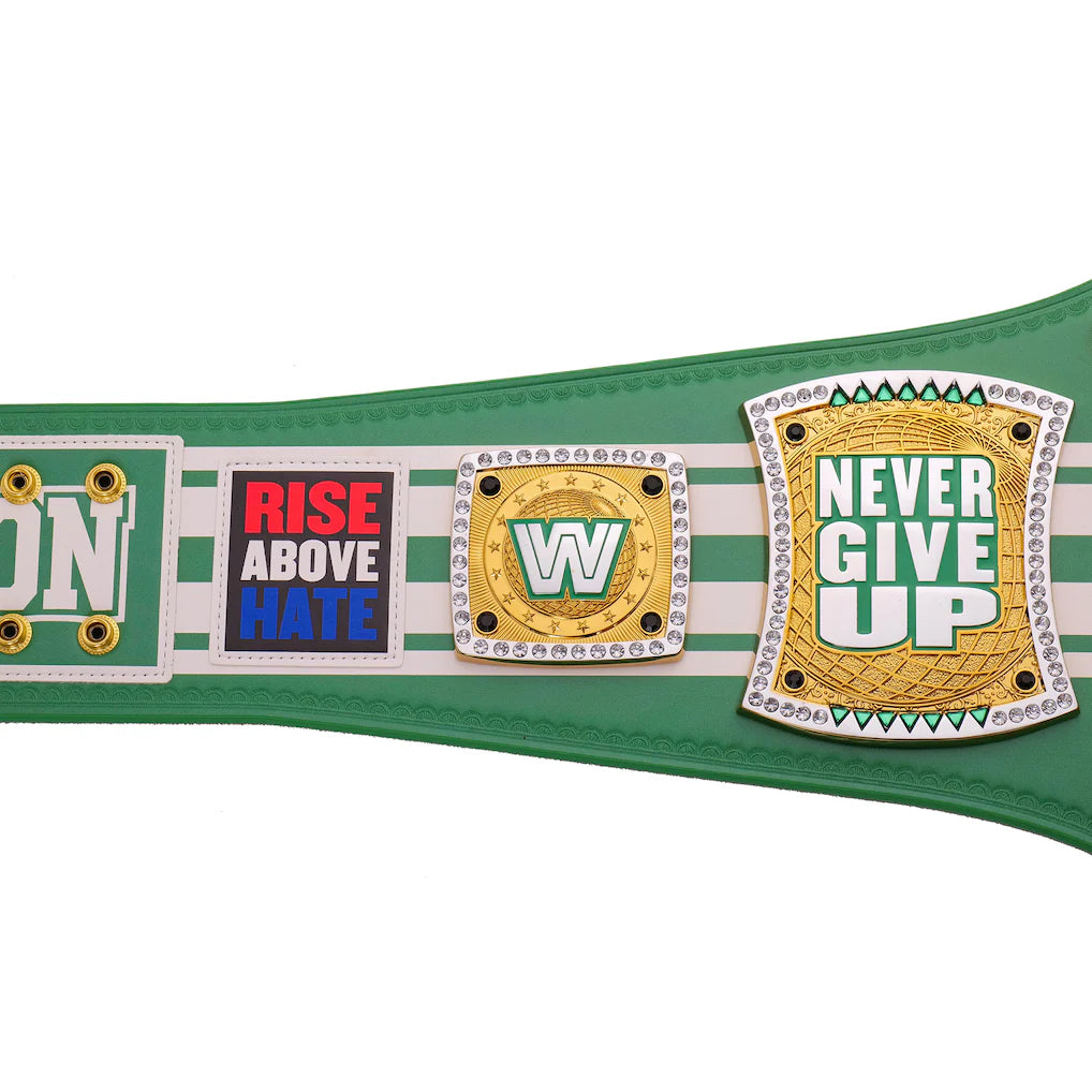 John Cena Farewell Tour 2025 Boston Spinner Championship Replica Title Belt ChampionshipBeltUS