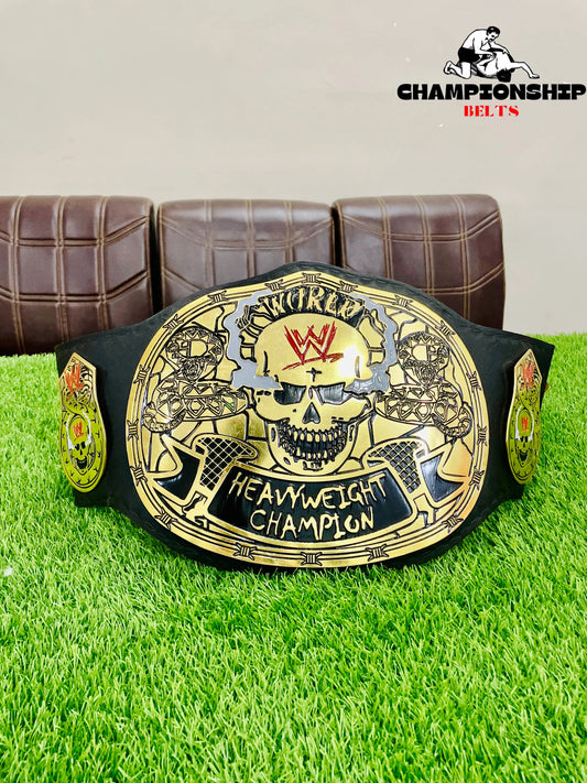 Smoking Skull Snake Skin Heavyweight Championship Replica title Belt