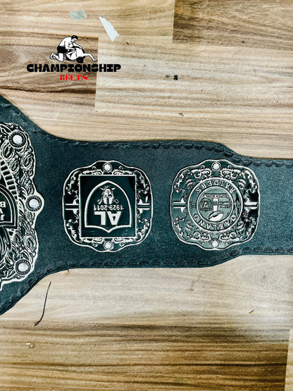 Las Vegas NFL Championship Belt Raiders Heavyweight WWE NFL Belts