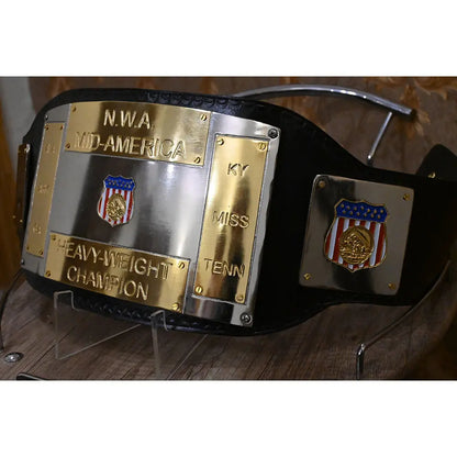 NWA Mid America Wrestling Championship Replica title Belt