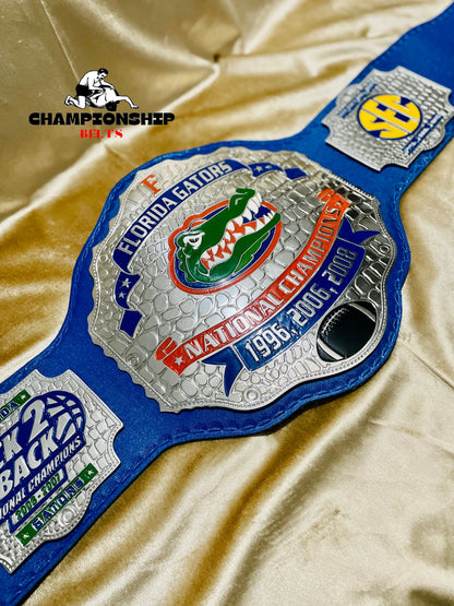 F Florida Gators Heavyweight Championship Replica title
