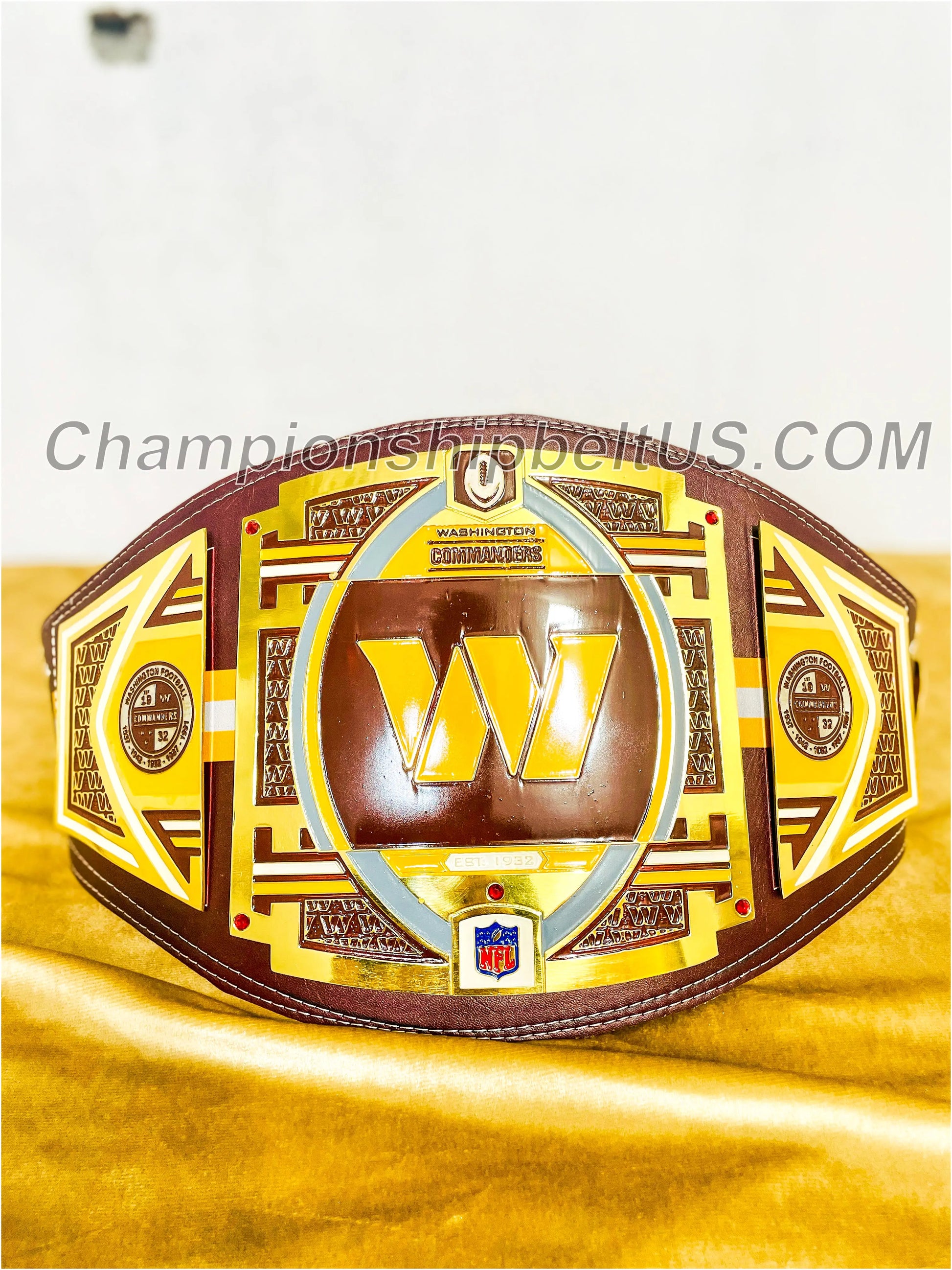 Washington Commanders Legacy Replica Wrestling Title Belt