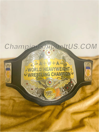 AWA World Heavyweight Wrestling Championship Replica Title Belt