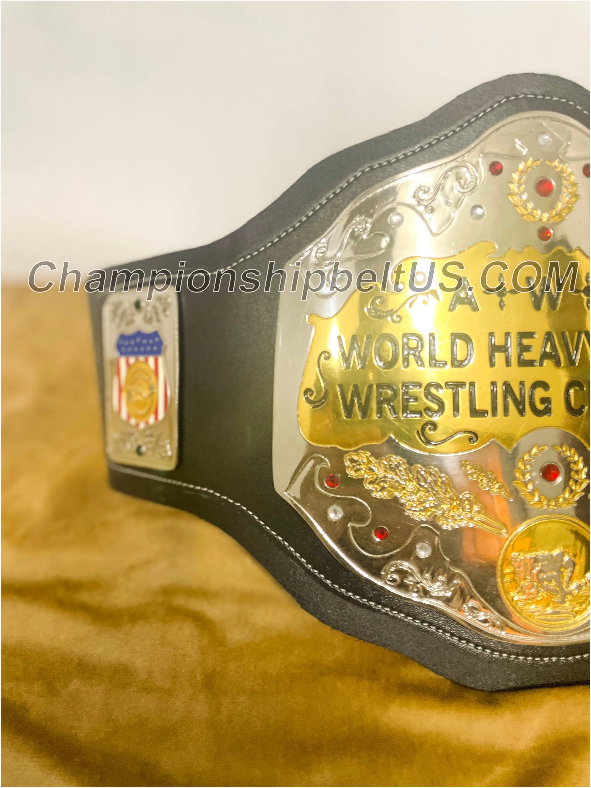 AWA World Heavyweight Wrestling Championship Replica Title Belt