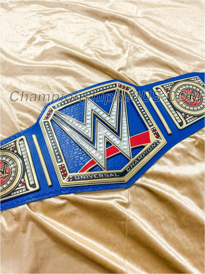 Universal Blue WWE Championship Replica Title Belt