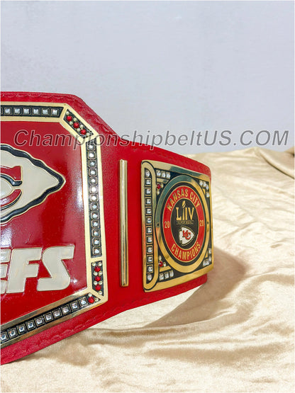 Kansas City Chiefs Super Bowl Championship Replica Title Belt