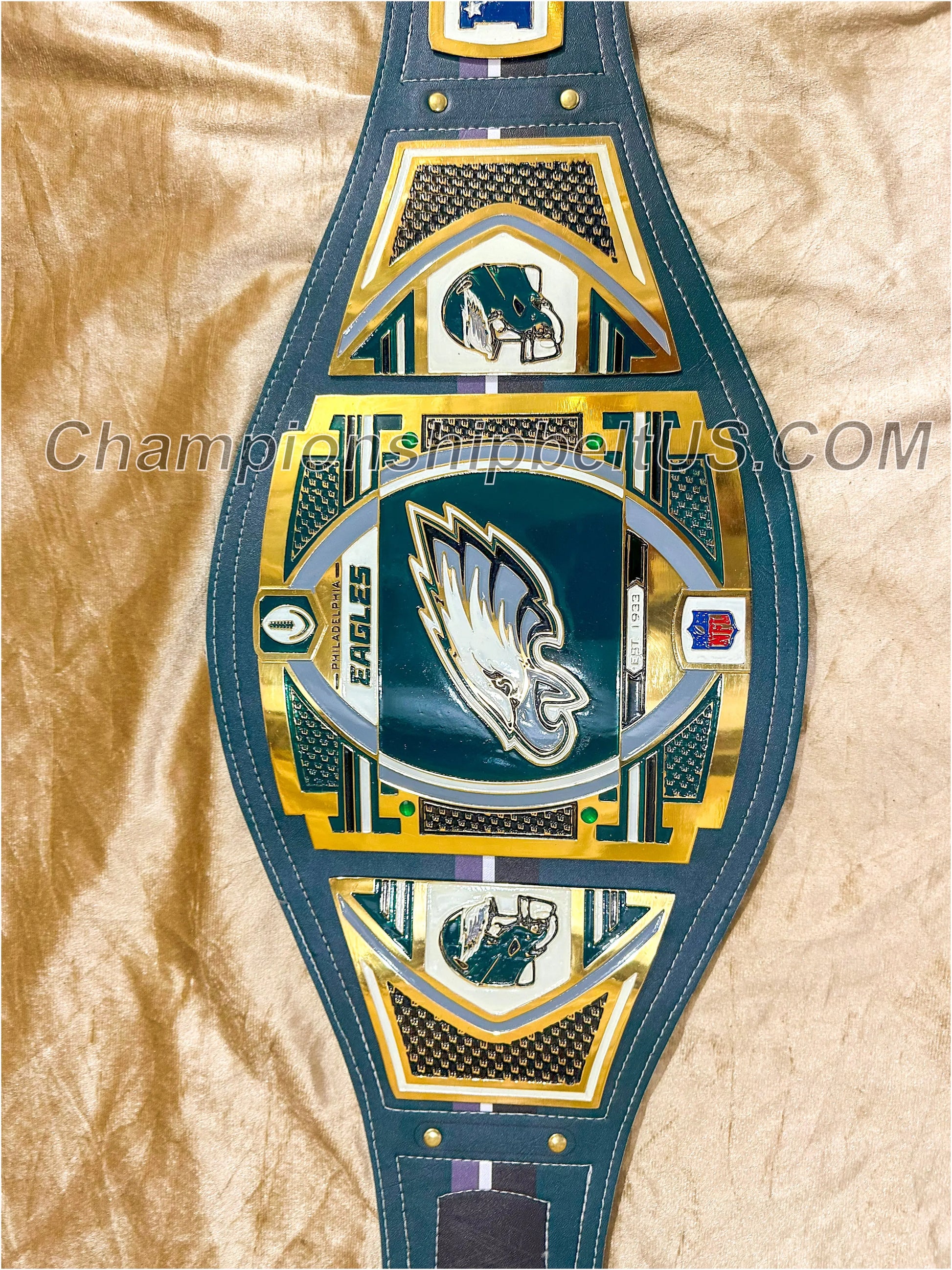 Philadelphia Eagles Legacy Replica Wrestling Title Belt