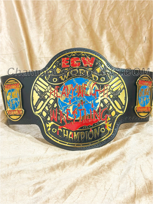 Hardcore World Heavyweight Championship Replica Wrestling Belt