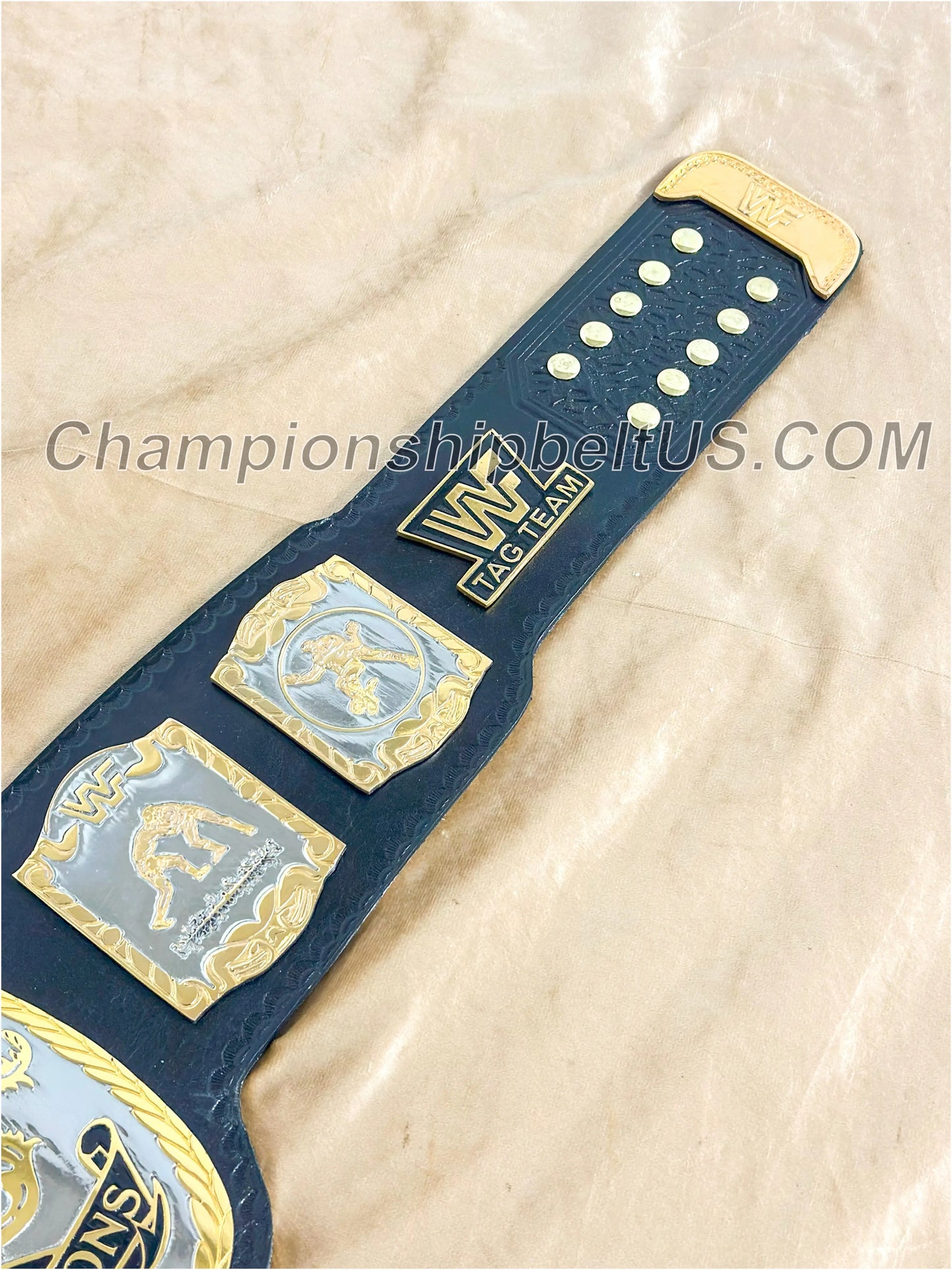 World Tag Team Wrestling Champion WWF Replica Title Belt ChampionshipBeltUS
