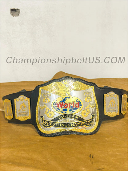 World Tag Team Wrestling Champion WWF Replica Title Belt ChampionshipBeltUS