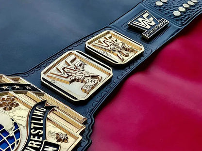 24K GOLD WWF Intercontinental Heavyweight Championship Belt 