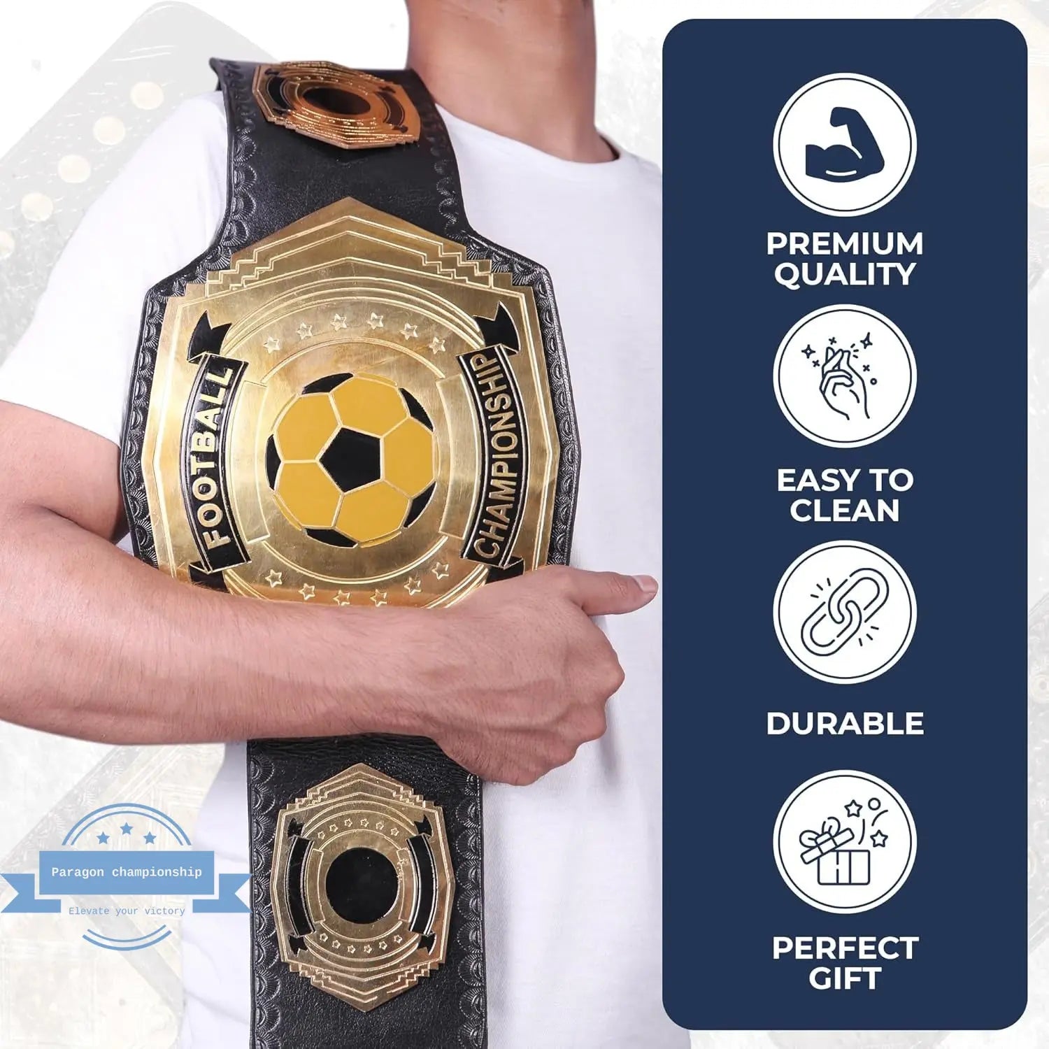 Custom 4lb Wrestling Championship Belt – Design Your Own