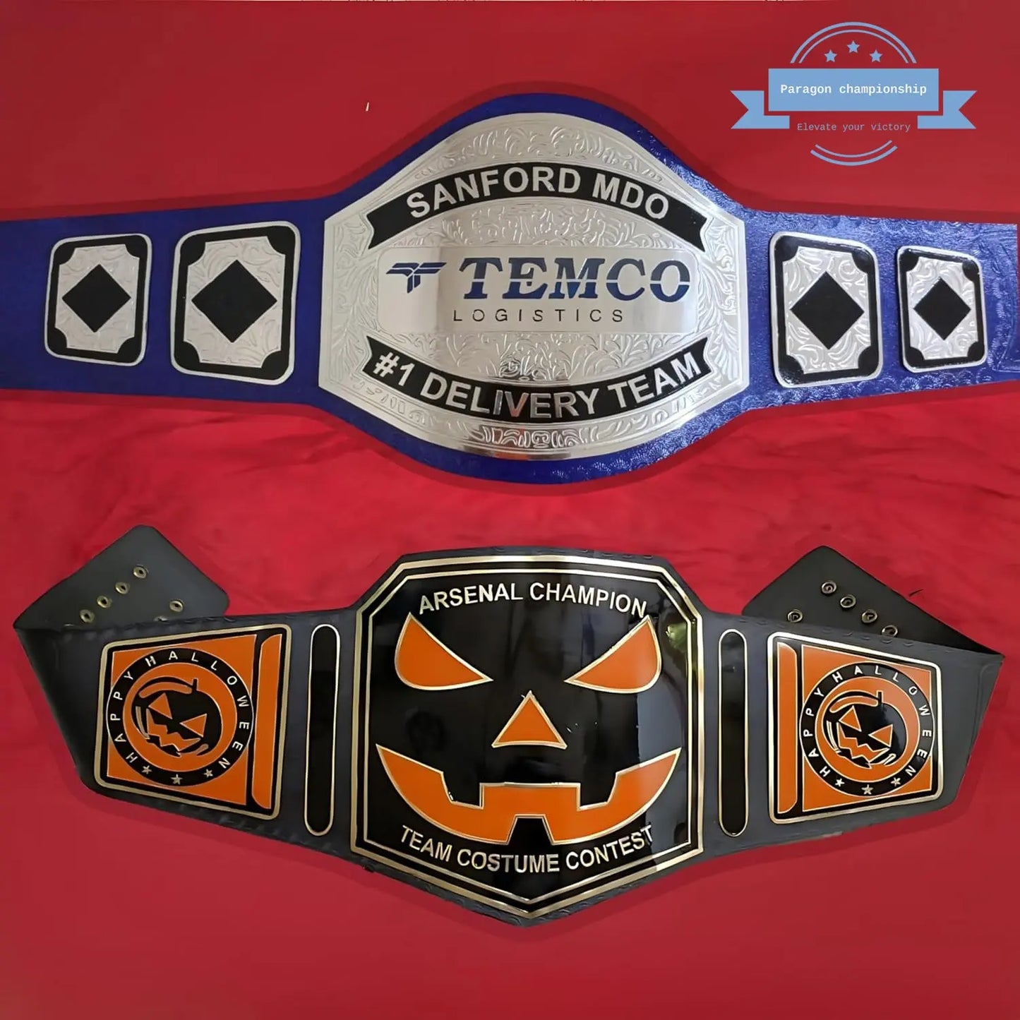 Custom 4lb Wrestling Championship Belt – Design Your Own
