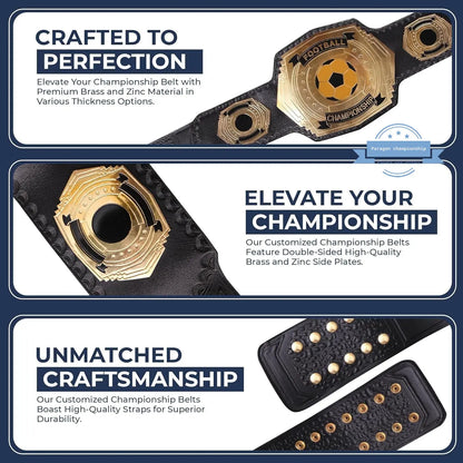 4lb Custom Wrestling Championship Belt