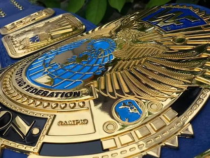 24K GOLD WWF Big Eagle Attitude Era 