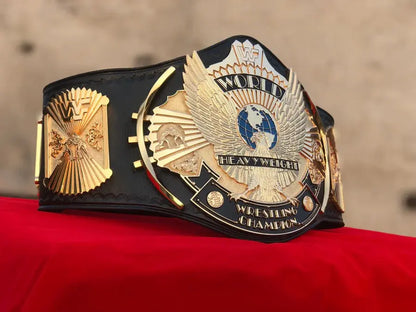 24K GOLD WWF Premium Winged Eagle CNC Championship Belt