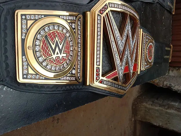 24K Gold World Heavyweight CNC Championship Belt Replica