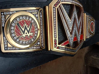24K Gold World Heavyweight CNC Championship Belt Replica