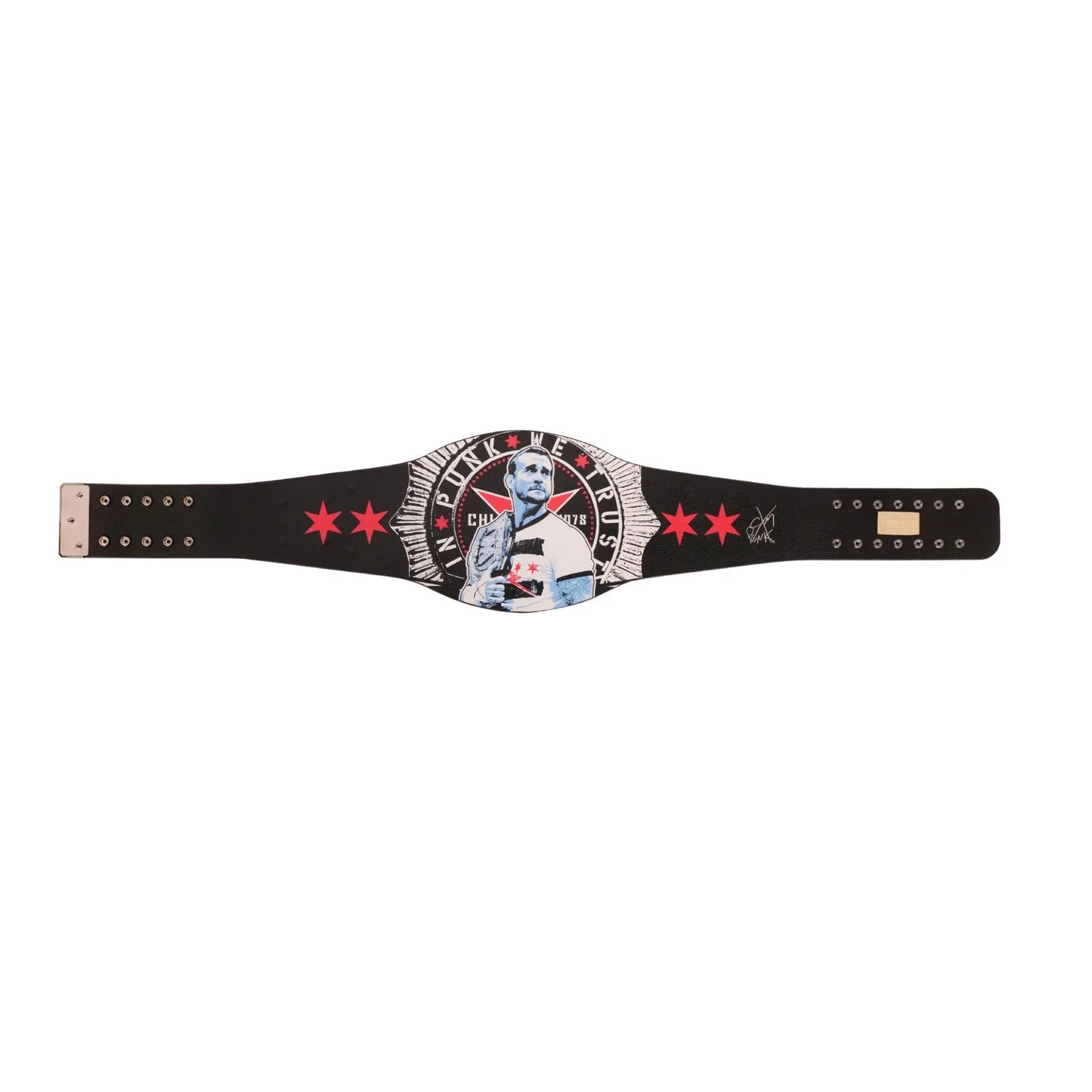 CM Punk 434-Day Record Signature Series Championship Title Belt ChampionshipBeltUS