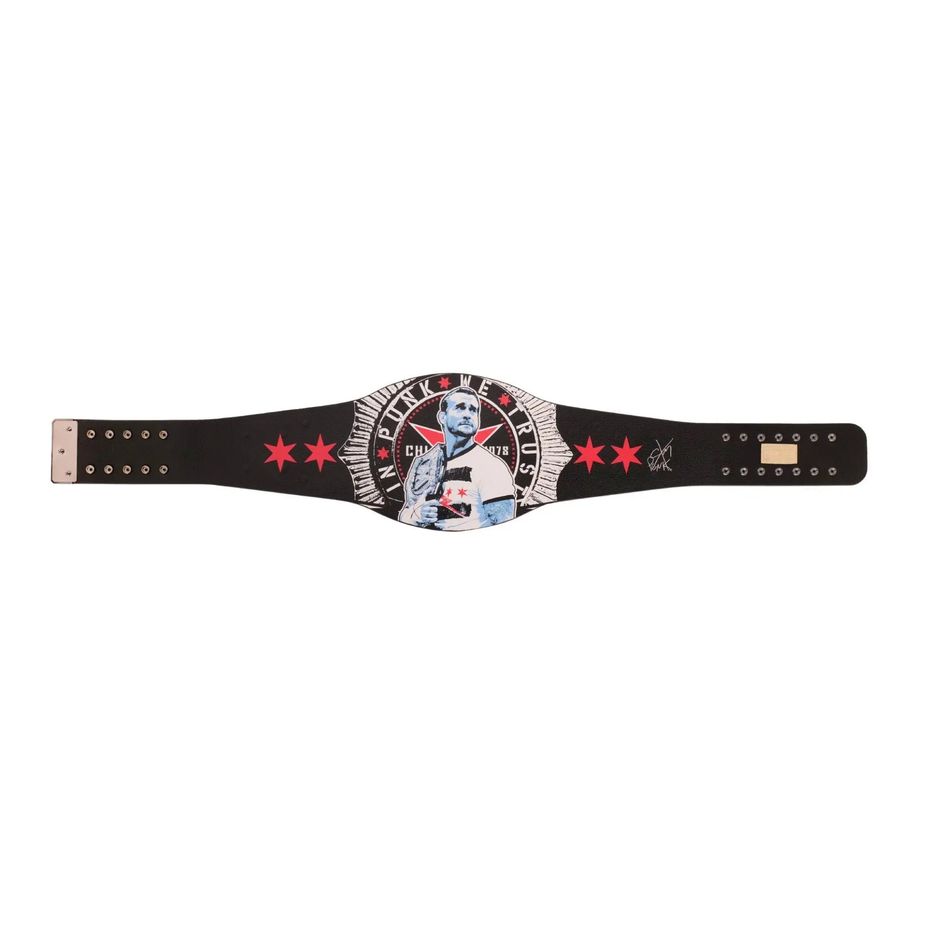CM Punk 434-Day Record Signature Series Championship Title Belt ChampionshipBeltUS