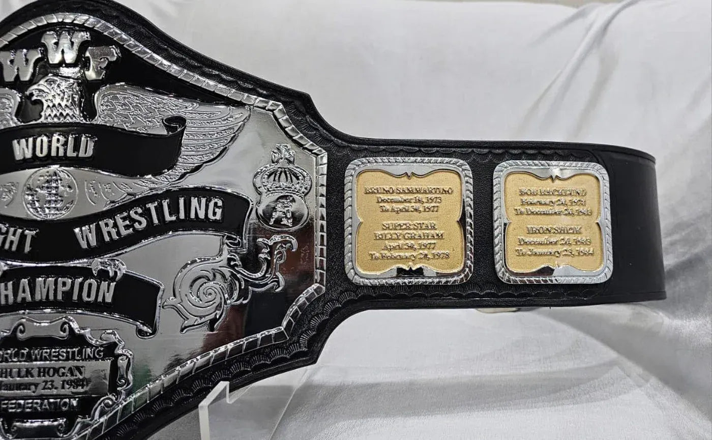 WWF Hulk Hogan Wrestling Heavyweight Championship Title Belt Replica ChampionshipBeltUS