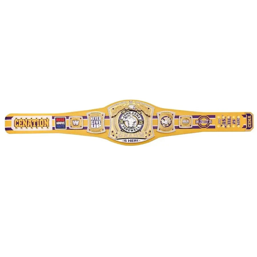 John Cena Backpack Farewell Tour 2025 ChampionshipBeltUS