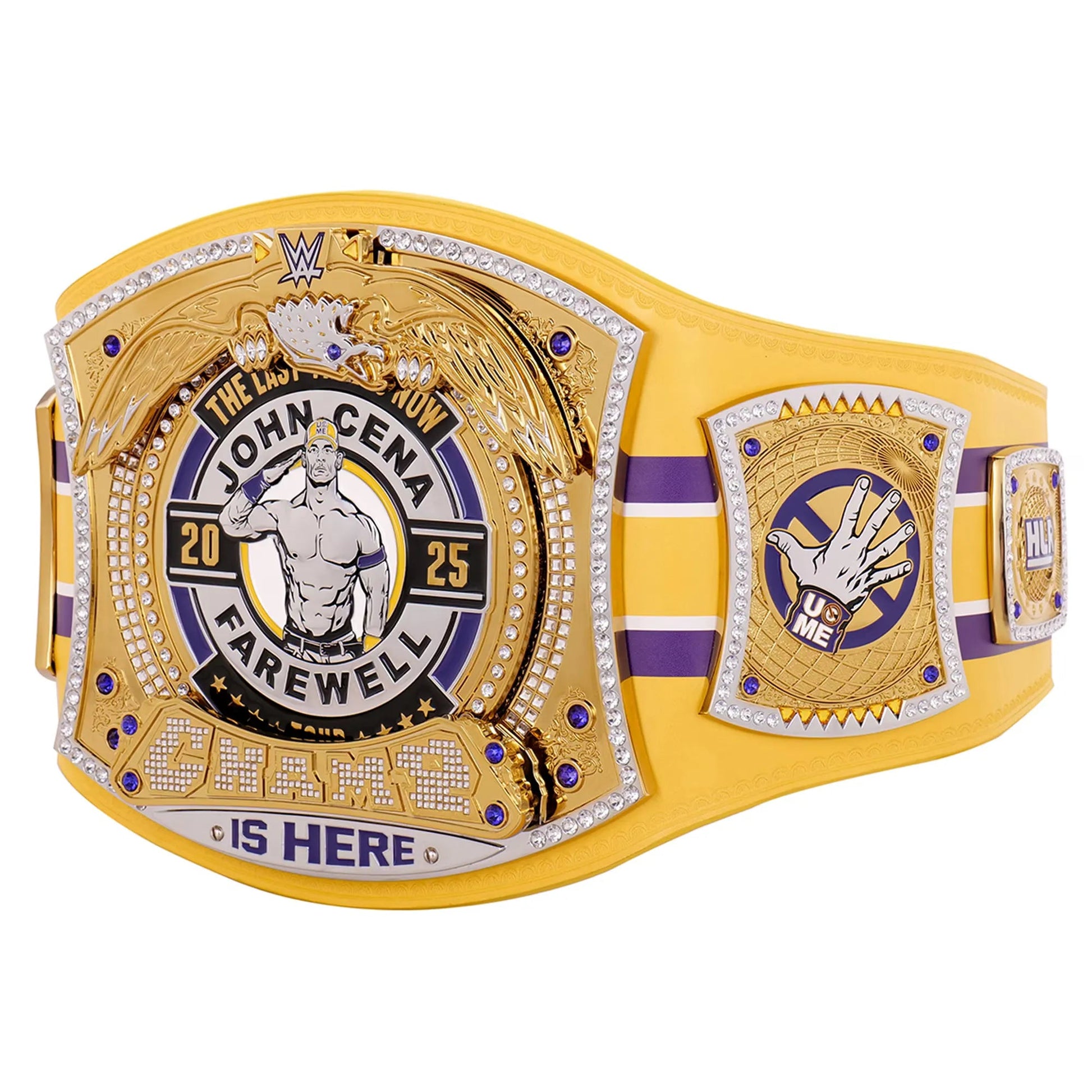 John Cena Farewell Tour 2025 Bakersfield Spinner Championship Replica Title Belt (Copy) ChampionshipBeltUS