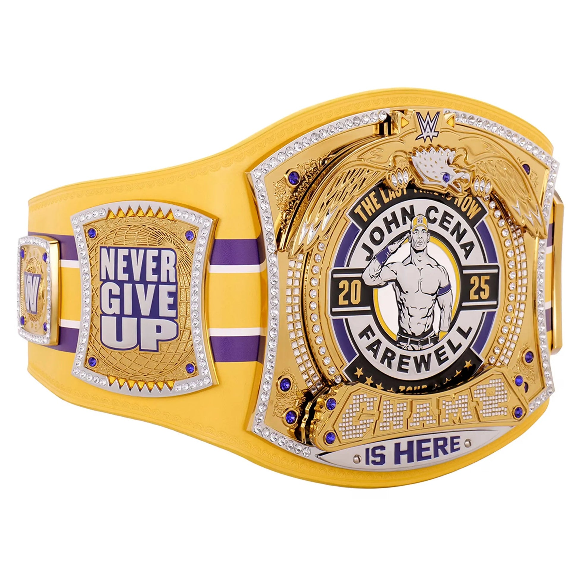 John Cena Farewell Tour 2025 Bakersfield Spinner Championship Replica Title Belt (Copy) ChampionshipBeltUS