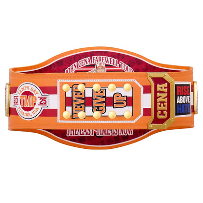 John Cena Farewell Tour 2025 Tampa Spinner Championship Replica Title Belt ChampionshipBeltUS
