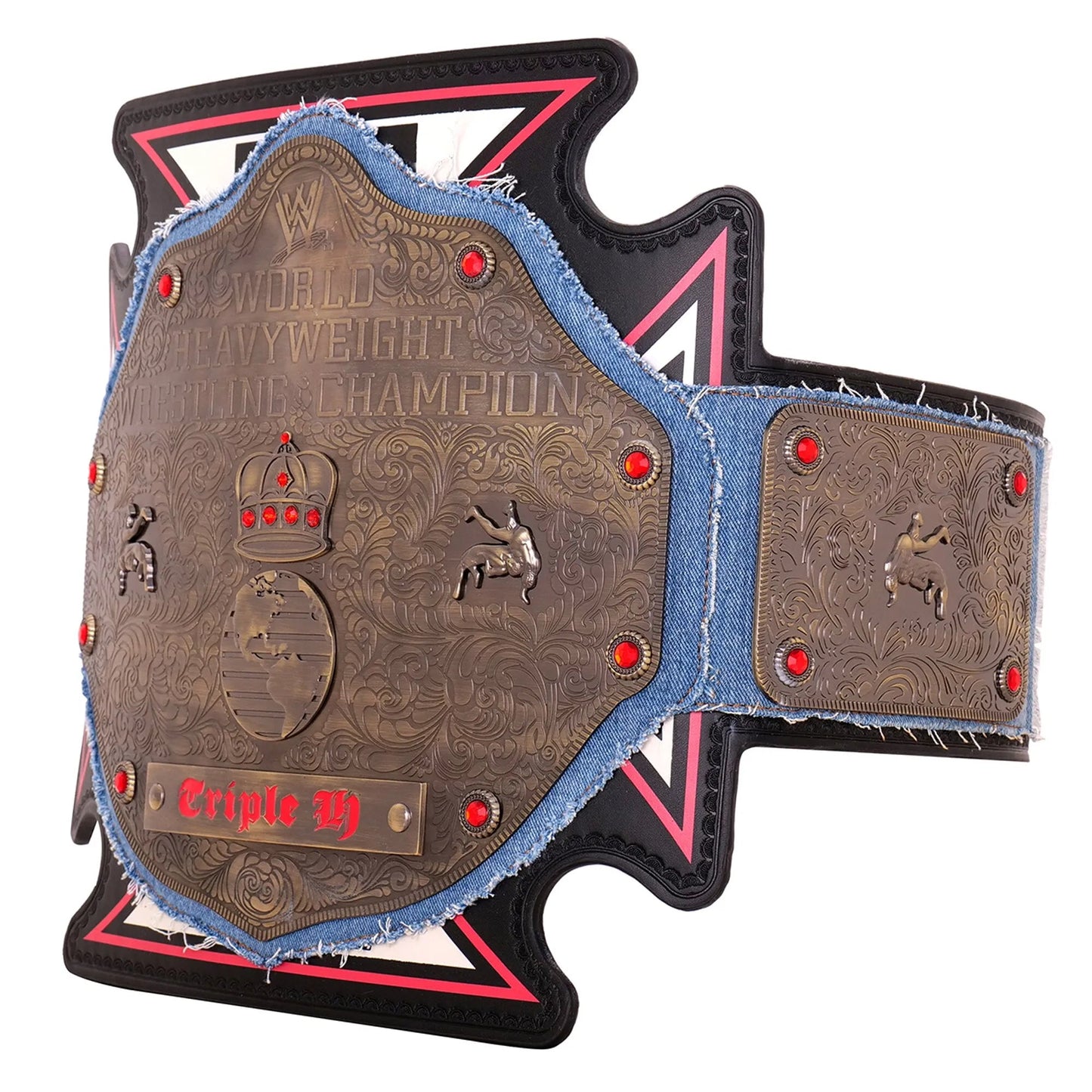 Triple H 30 Years Evolution World Heavyweight Championship Title Belt ChampionshipBeltUS