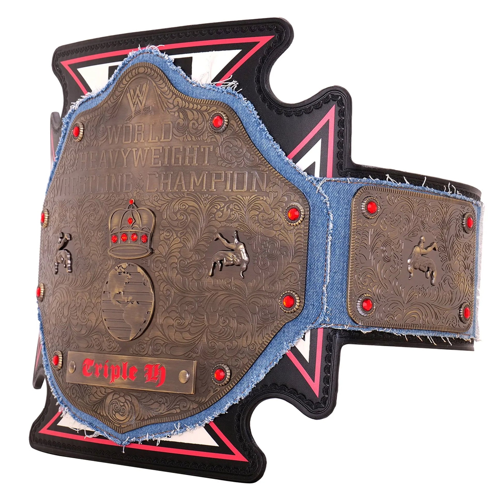 Triple H 30 Years Evolution World Heavyweight Championship Title Belt ChampionshipBeltUS