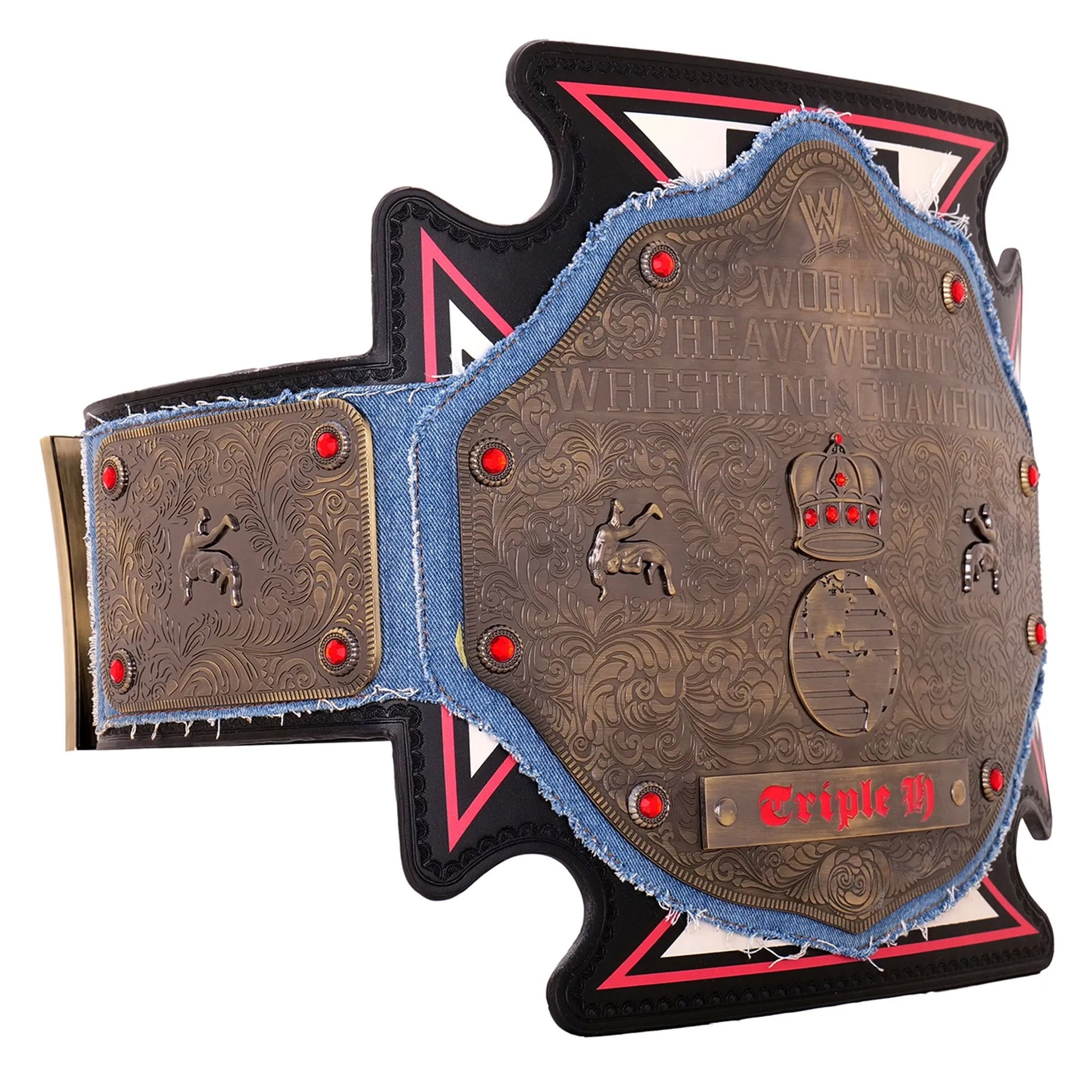 Triple H 30 Years Evolution World Heavyweight Championship Title Belt ChampionshipBeltUS