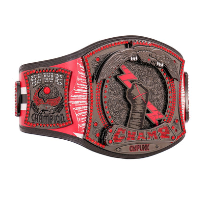 CM Punk Chicago Blackhawks Signature Series Spinner Championship Replica Title Belt ChampionshipBeltUS