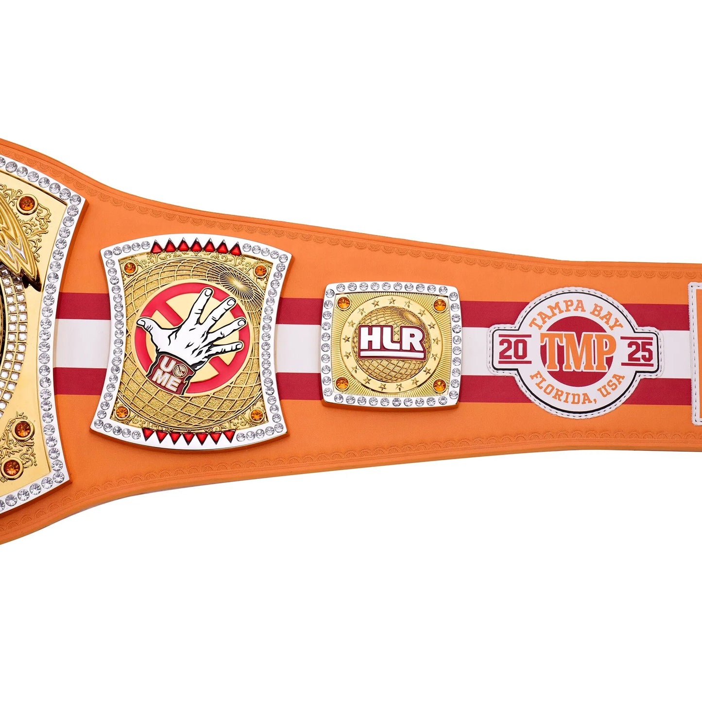John Cena Farewell Tour 2025 Tampa Spinner Championship Replica Title Belt ChampionshipBeltUS
