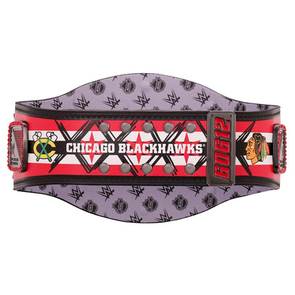 CM Punk Chicago Blackhawks Signature Series Spinner Championship Replica Title Belt ChampionshipBeltUS