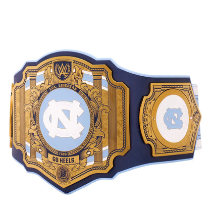 North Carolina Tar Heels WWE Legacy Title Belt